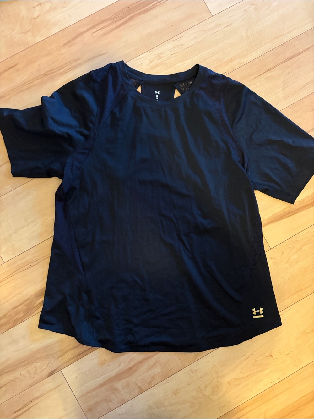 Under Armour Black Short-Sleeve Performance Tee